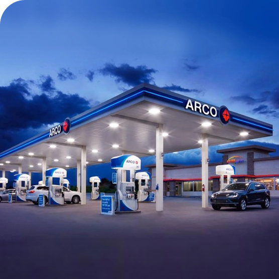 Gas station served by VendPro